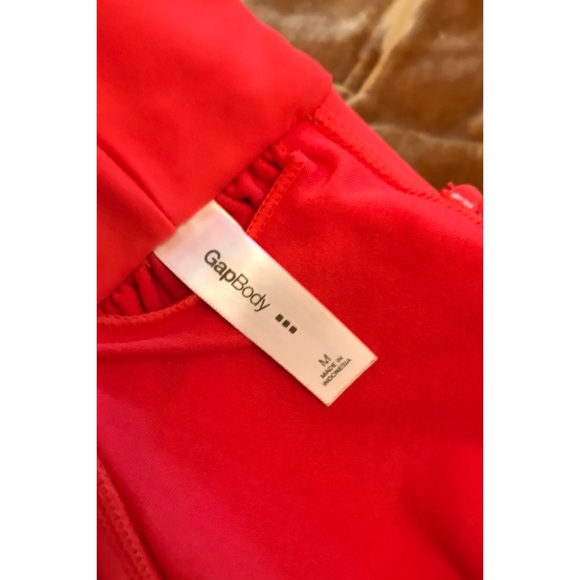 Gap Orange Bandeau/Halter Bikini Top, Size Medium - Picture 7 of 17